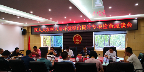 人居环境整治专项检查座谈会
