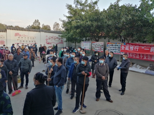 参加12月11日嘉和社区周五大扫除